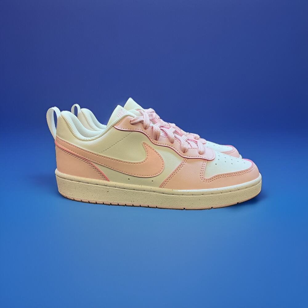 Size 5 (GS) - Nike Court Borough Low Recraft Pink Foam White 2023